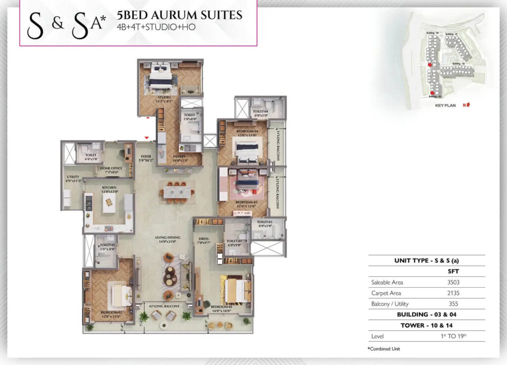 Prestige Raintree Park Floor Plan6